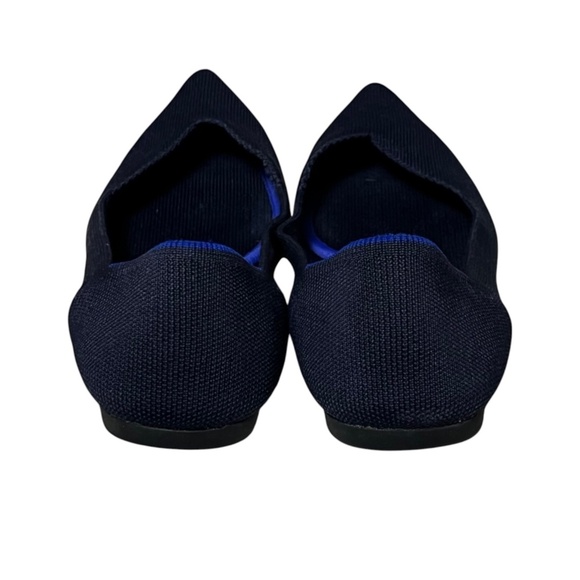 Rothy’s The Point Navy Blue Ballet Flats Women's Size 10 Machine Washable - Picture 8 of 12